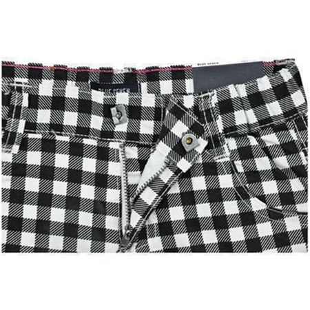 Blue Seven girls cotton checked shorts 92