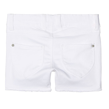 Name It girls jeans shorts in white