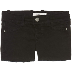 Name It girls jeans shorts in black