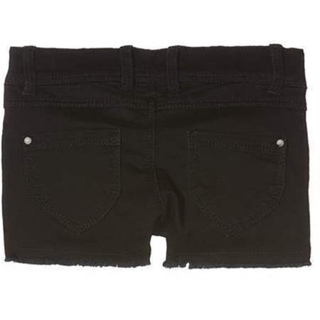 Name It Mdchen Jeans Shorts in schwarz 116