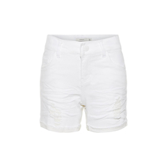 Name It girls stretch short jeans with ribbed details