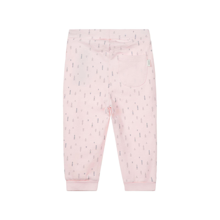 Name It girls organic cotton baby trousers in pink