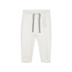 Name It unisex baby trousers in organic cotton in white