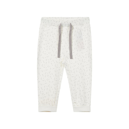 Name It unisex baby trousers in organic cotton in white 50