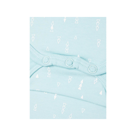 Name It baby bodysuit light blue with allover print