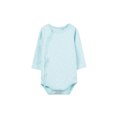 Name It baby bodysuit light blue with allover print