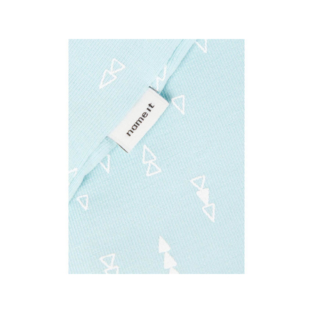 Name It baby bodysuit light blue with allover print 50
