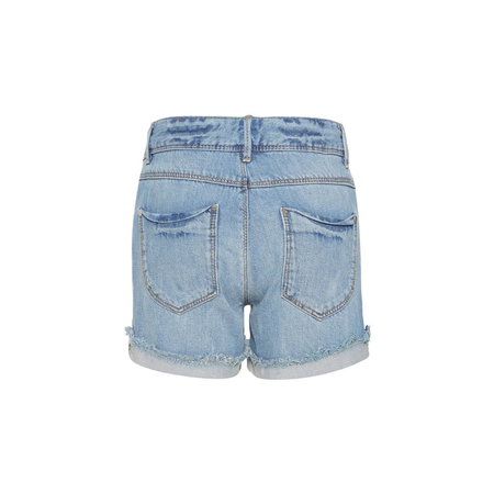 Name It girls jeans short with destroyed details