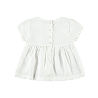 Name It girls blouse with flower embroidery