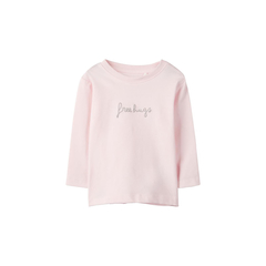 Name It girls longsleeve embroidered in pink
