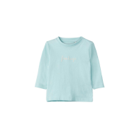 Name It M&auml;dchen Langarmshirt besticktes hellblau 68