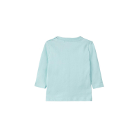 Name It M&auml;dchen Langarmshirt besticktes hellblau 68