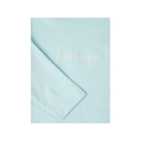Name It M&auml;dchen Langarmshirt besticktes hellblau 68