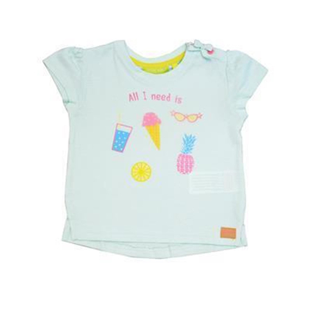 Lemon Beret Baby T-Shirt All I need is in green 68