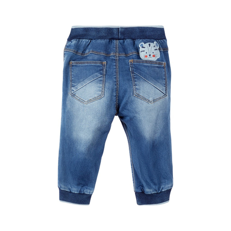 Name It Baby Jungen Jeanshose mit Tiger Patch 74