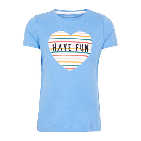 Name It girls T-shirt with HAVE FUN print