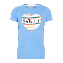 Name It girls T-shirt with HAVE FUN print