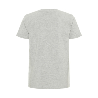 NAME IT T-Shirt mit Neon-Print aus Bio-Baumwolle in grau