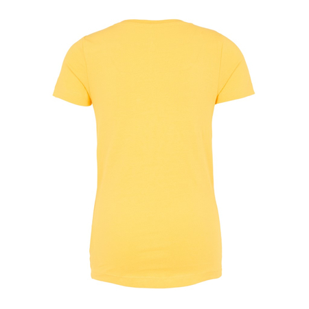 Name It girls shirt with metallic print in yellow 122-128