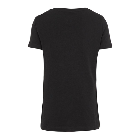 Name It girls shirt with metallic print black