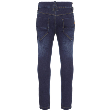 Name It Jungen Slim Fit Stretch-Jeans im Used-Look