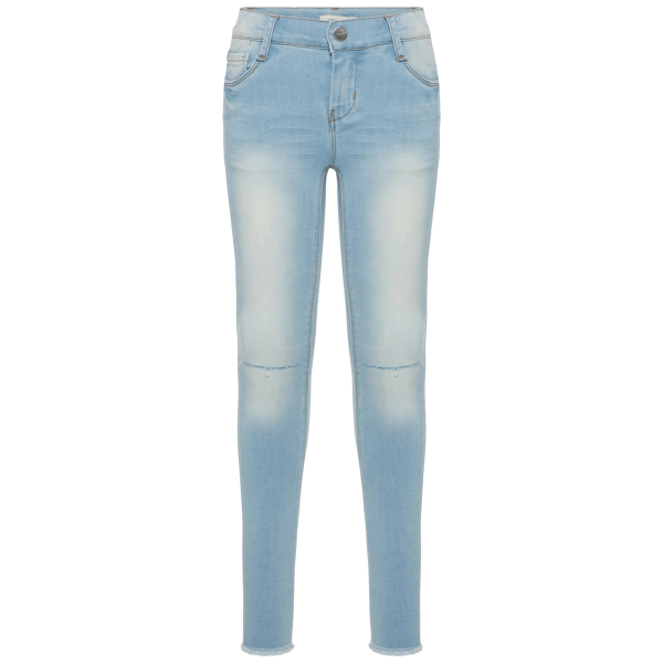 Name It Mädchen Skinny-Jeans mit Knee-Cut-Details 122