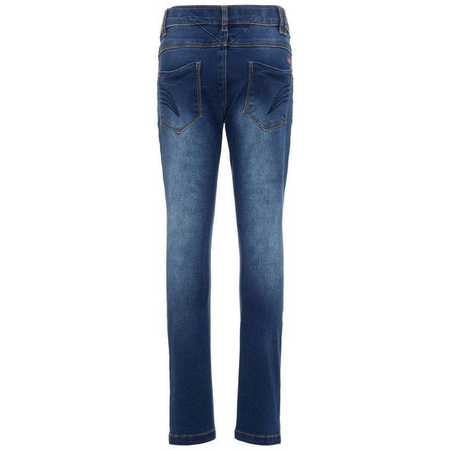 Name It Mdchen Super-Stretch-Jeans im Used-Look