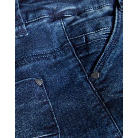 Name It girls jeans with decorative stitching stretch denim 110