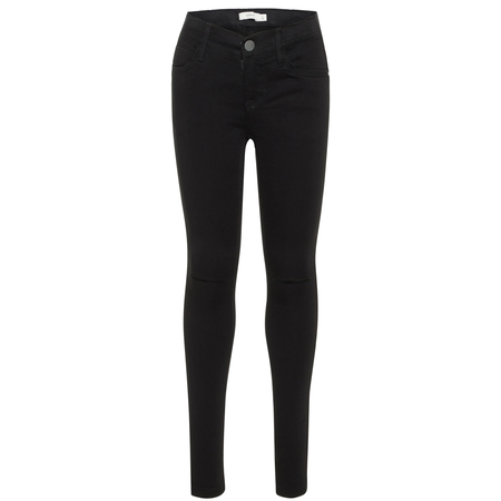 Name It girls stretch jeans with knee cut details