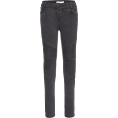 Name It Mdchen Super-Stretch-Jeans mit Nahtdetails