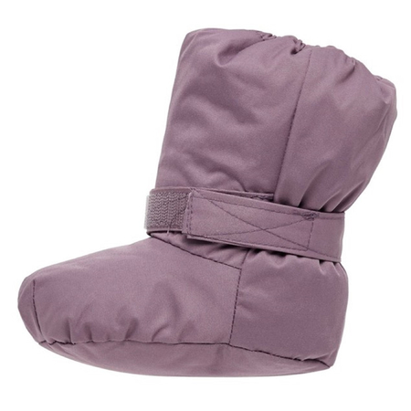NAME IT Waterproof boots for babies with fleece lining in purple one size
