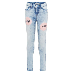 Name It jeans with reversible sequins in skinny fit