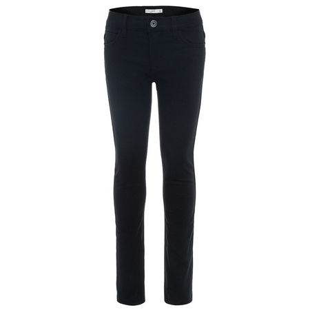 Name It boys twill woven trousers X-Slim-Fit black