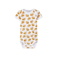 NAME IT 3-pack boys short sleeve baby bodysuit "Tiger" in blue
