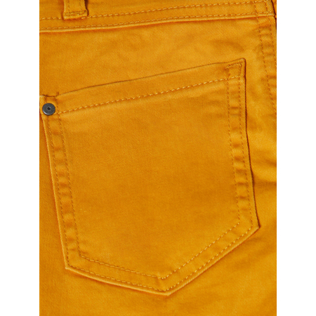 Name It boys stretch trousers with twill weave in yellow 74