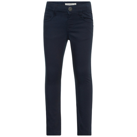 Name It boys stretch twill weave trousers in blue