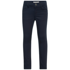 Name It boys stretch twill weave trousers in blue