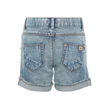 Name It girls jeans shorts embellished with beads