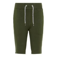 Name It boys fabric bermuda knee-length in green