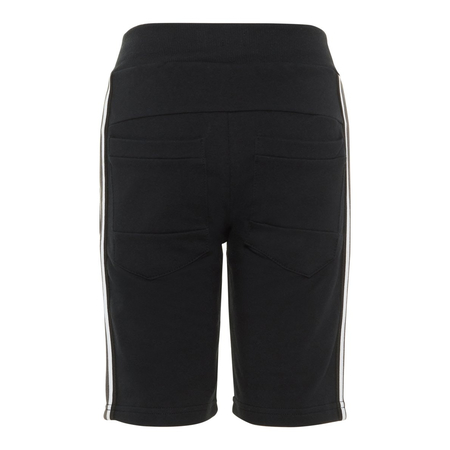 Name It boys fabric trousers with drawstring in black