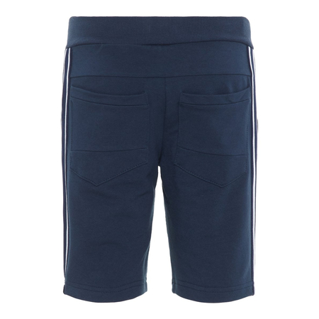 Name It boys fabric shorts with drawstring in blue