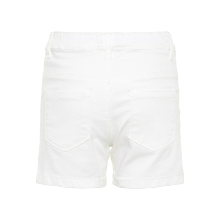 Name It girls pull-on shorts in slim fit white