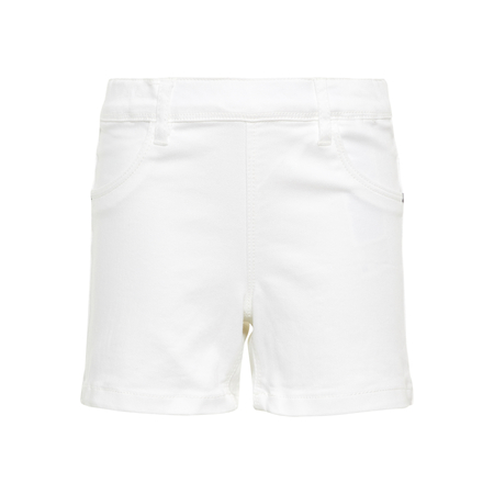 Name It girls pull-on shorts in slim fit white 92