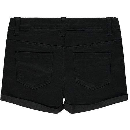 Name It Mdchen Pull-on-Shorts in Slim Fit schwarz