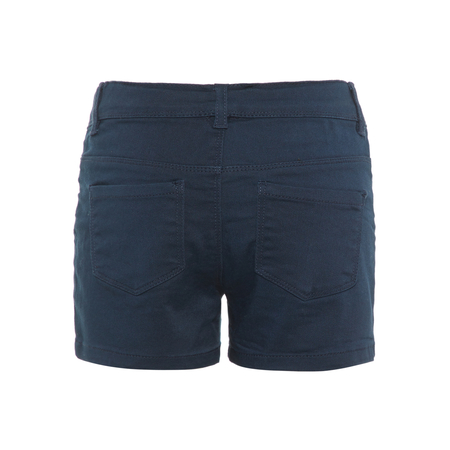 Name It girls pull-on shorts in slim fit blue