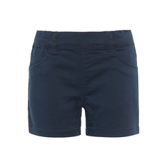 Name It girls pull-on shorts in slim fit blue