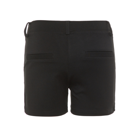 Name It girls fabric shorts with drawstring in black