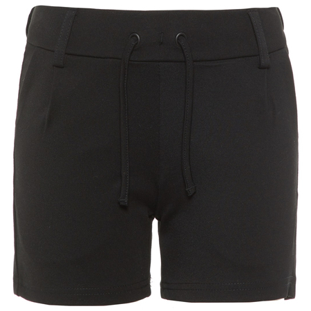 Name It girls fabric shorts with drawstring in black 110