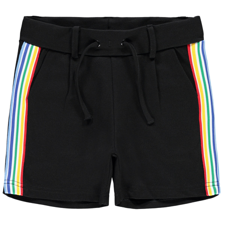 Name It Mdchen Shorts kurz Rainbow in schwarz 98