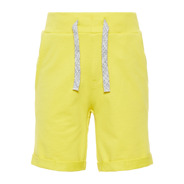 Name It boys cotton shorts with drawstring grey 158